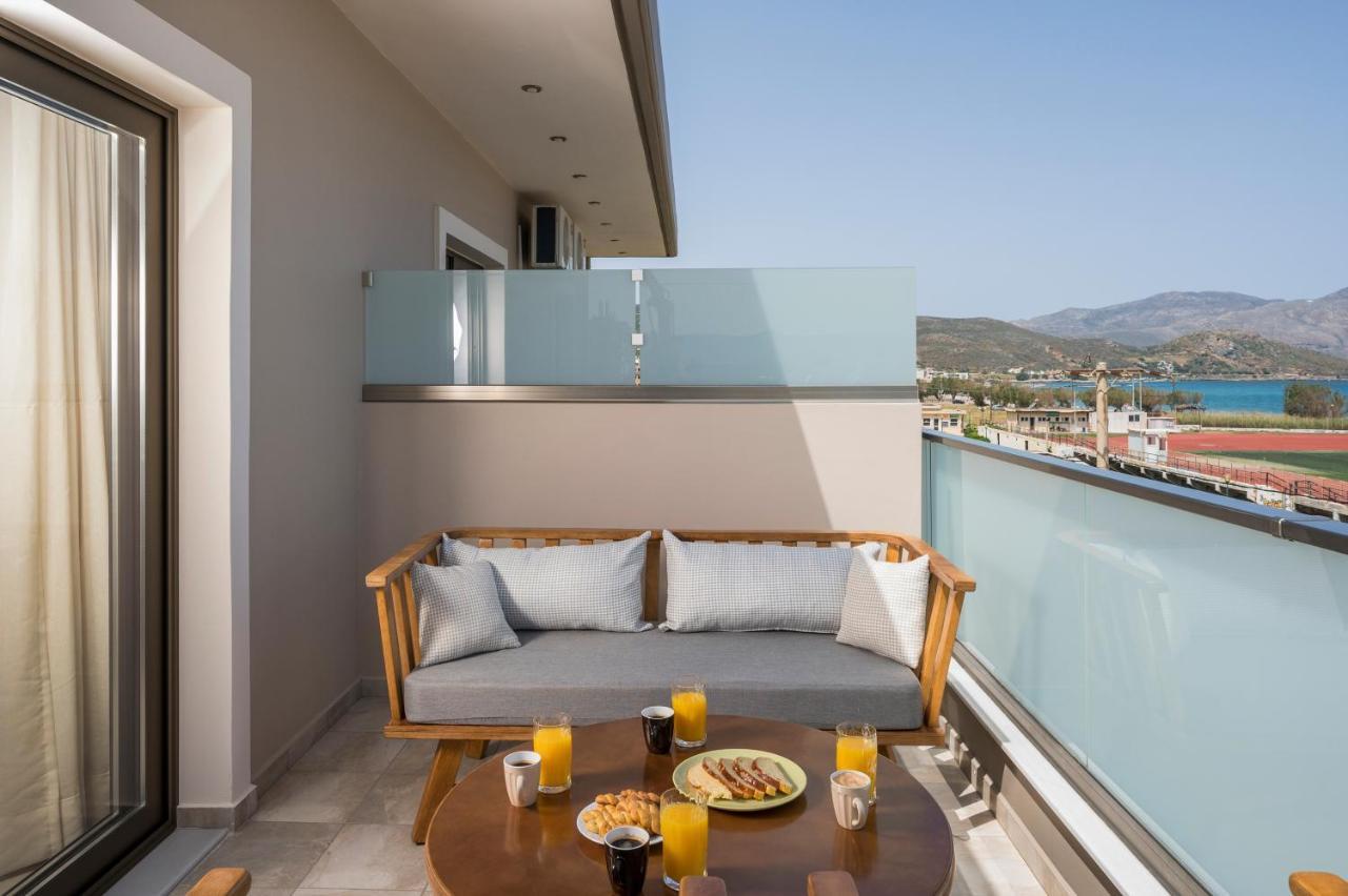 Indigo Blue Seaside Deluxe Apartments Kissamos Ngoại thất bức ảnh