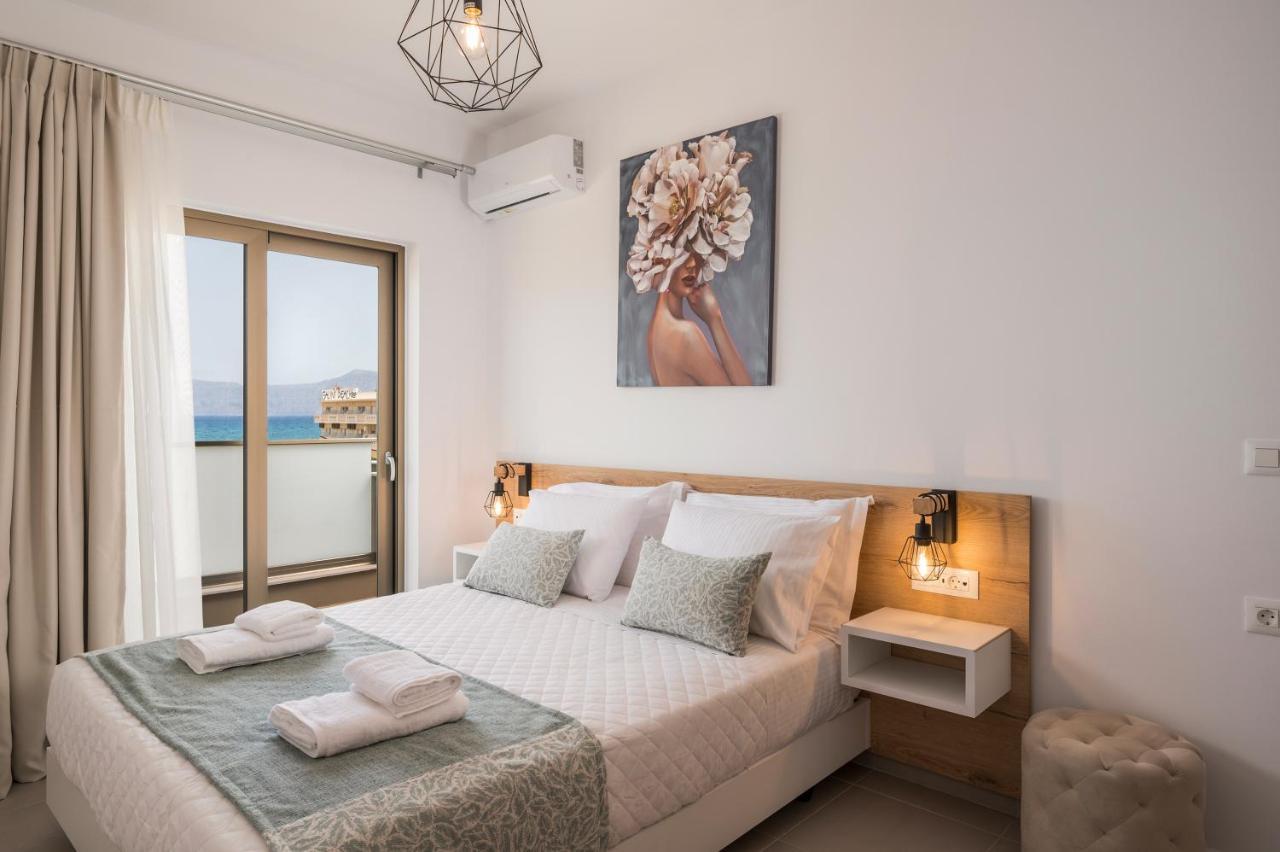Indigo Blue Seaside Deluxe Apartments Kissamos Ngoại thất bức ảnh