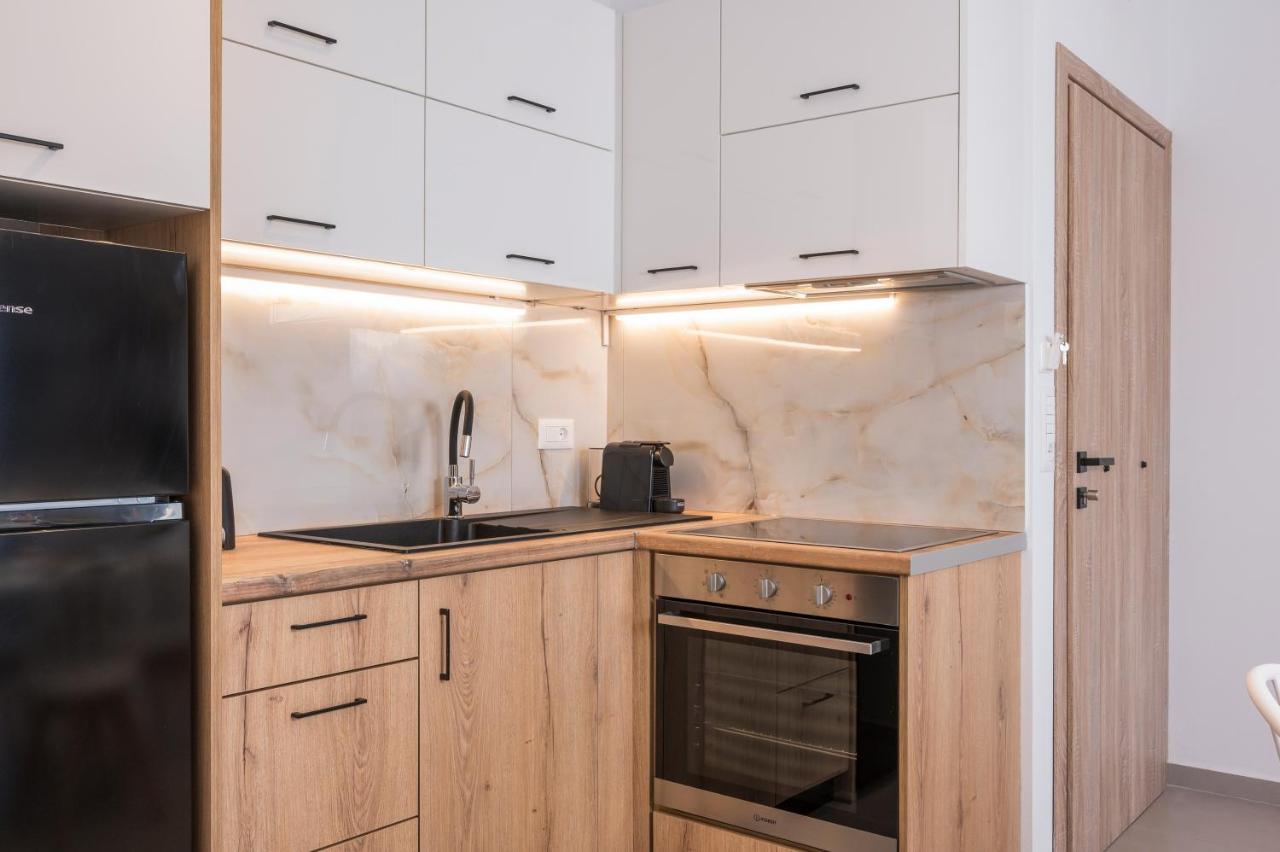Indigo Blue Seaside Deluxe Apartments Kissamos Ngoại thất bức ảnh