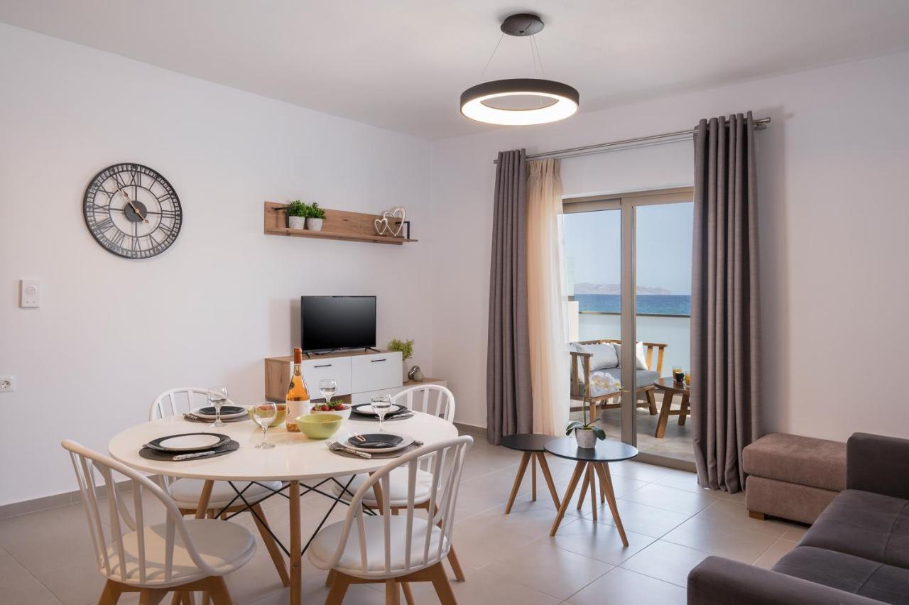 Indigo Blue Seaside Deluxe Apartments Kissamos Ngoại thất bức ảnh