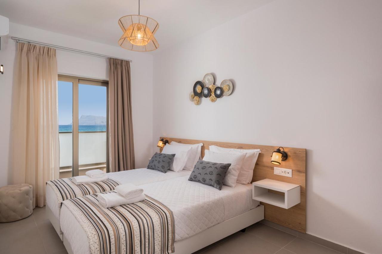 Indigo Blue Seaside Deluxe Apartments Kissamos Ngoại thất bức ảnh