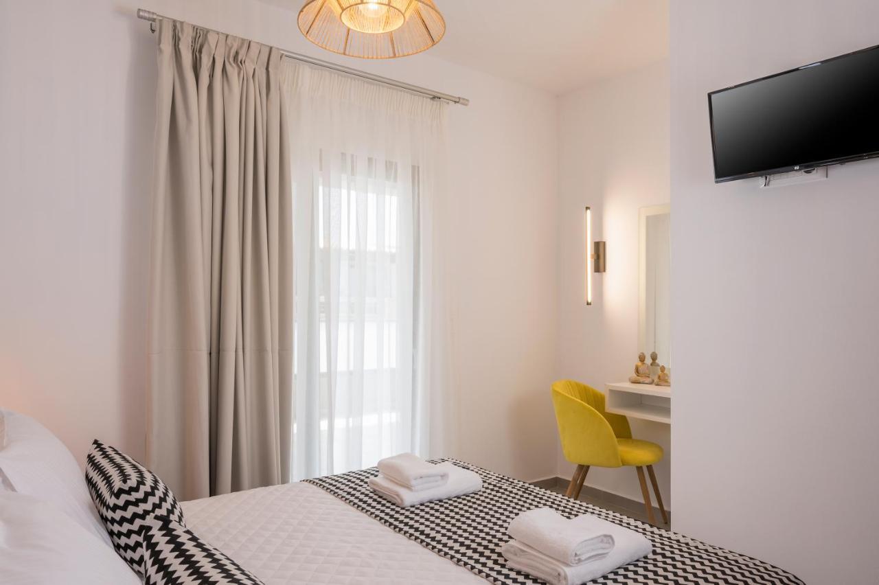 Indigo Blue Seaside Deluxe Apartments Kissamos Ngoại thất bức ảnh