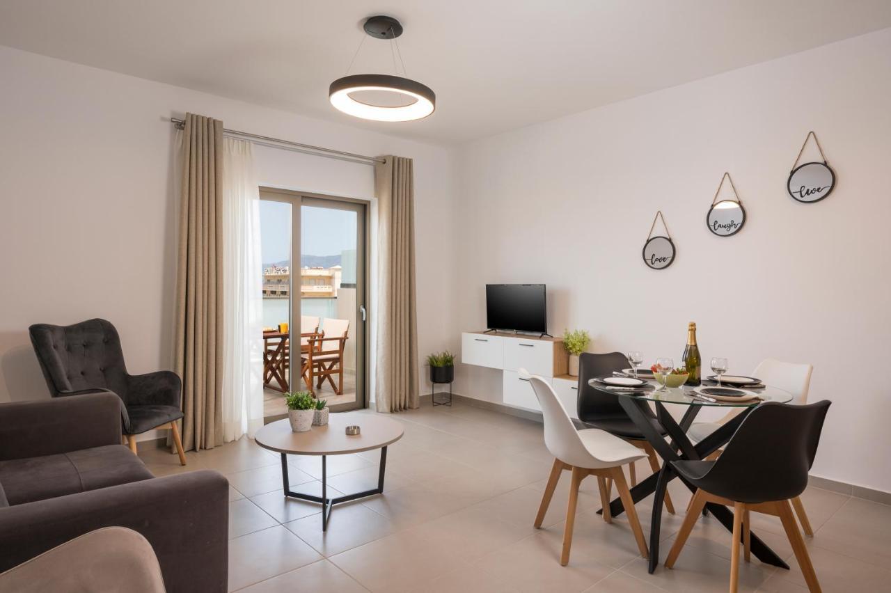 Indigo Blue Seaside Deluxe Apartments Kissamos Ngoại thất bức ảnh