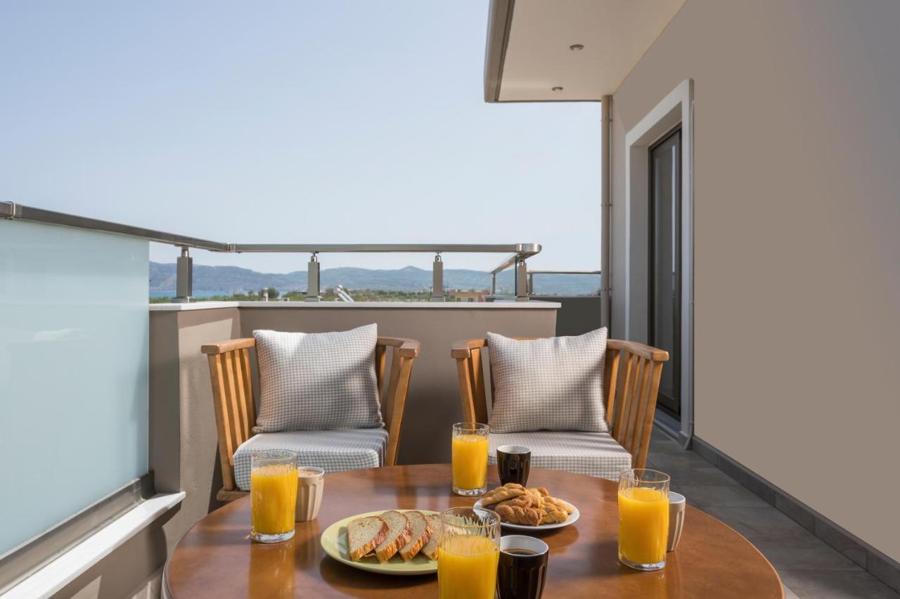 Indigo Blue Seaside Deluxe Apartments Kissamos Ngoại thất bức ảnh