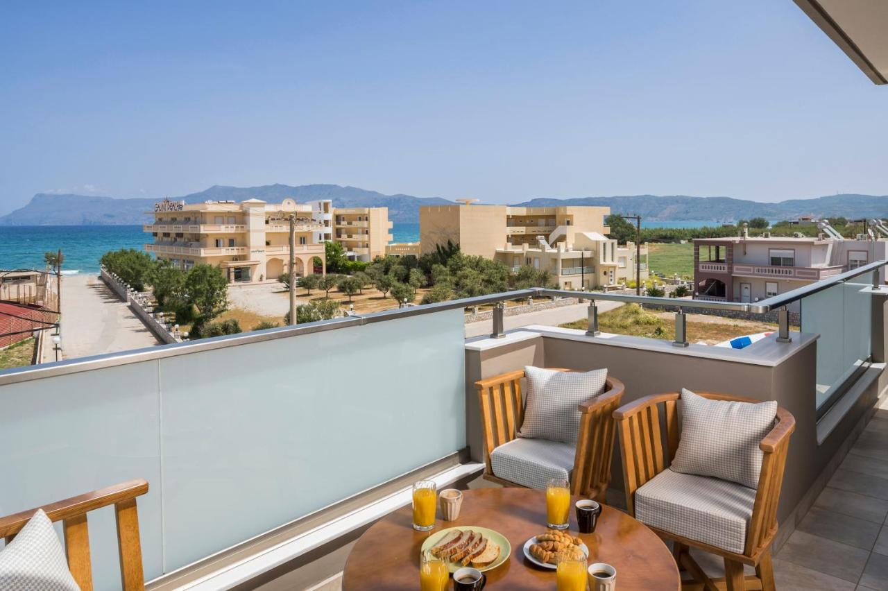 Indigo Blue Seaside Deluxe Apartments Kissamos Ngoại thất bức ảnh