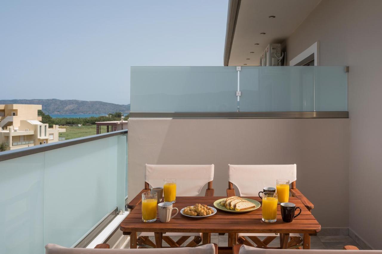 Indigo Blue Seaside Deluxe Apartments Kissamos Ngoại thất bức ảnh