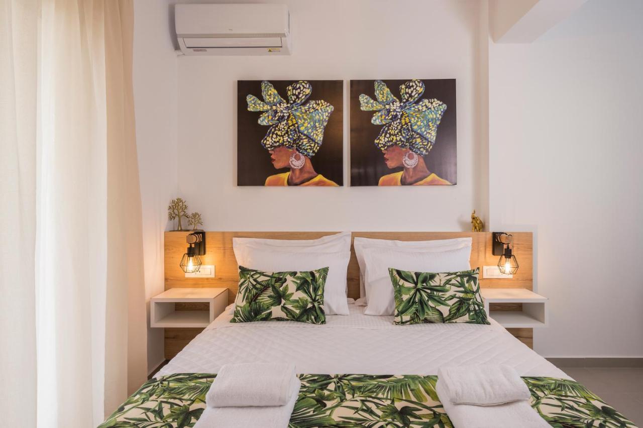 Indigo Blue Seaside Deluxe Apartments Kissamos Ngoại thất bức ảnh