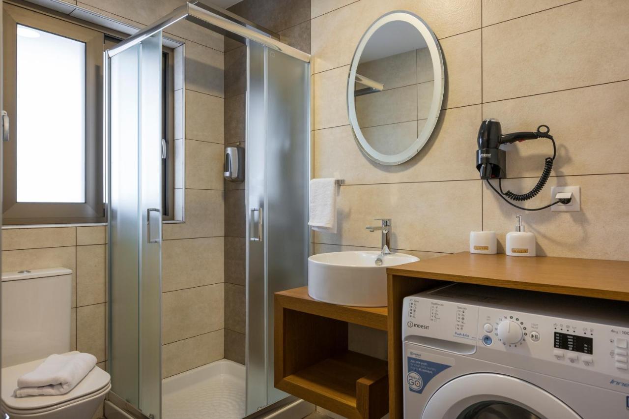 Indigo Blue Seaside Deluxe Apartments Kissamos Ngoại thất bức ảnh