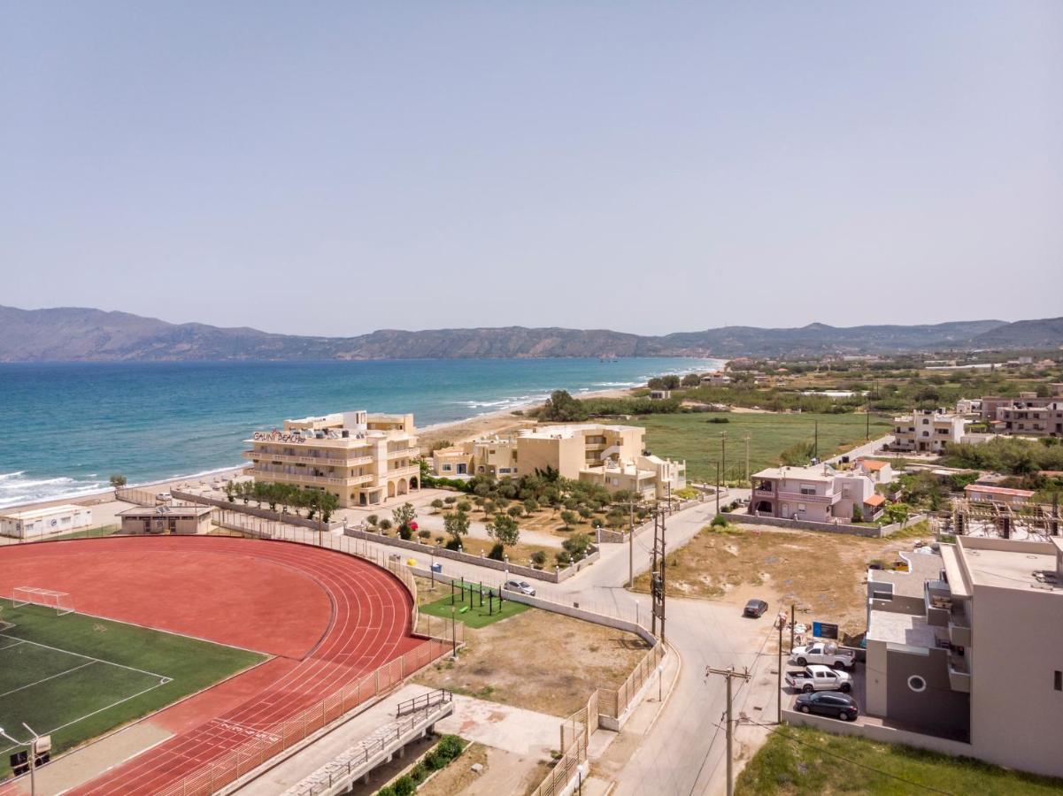 Indigo Blue Seaside Deluxe Apartments Kissamos Ngoại thất bức ảnh