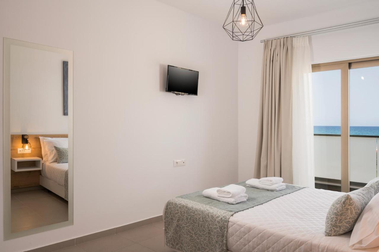 Indigo Blue Seaside Deluxe Apartments Kissamos Ngoại thất bức ảnh