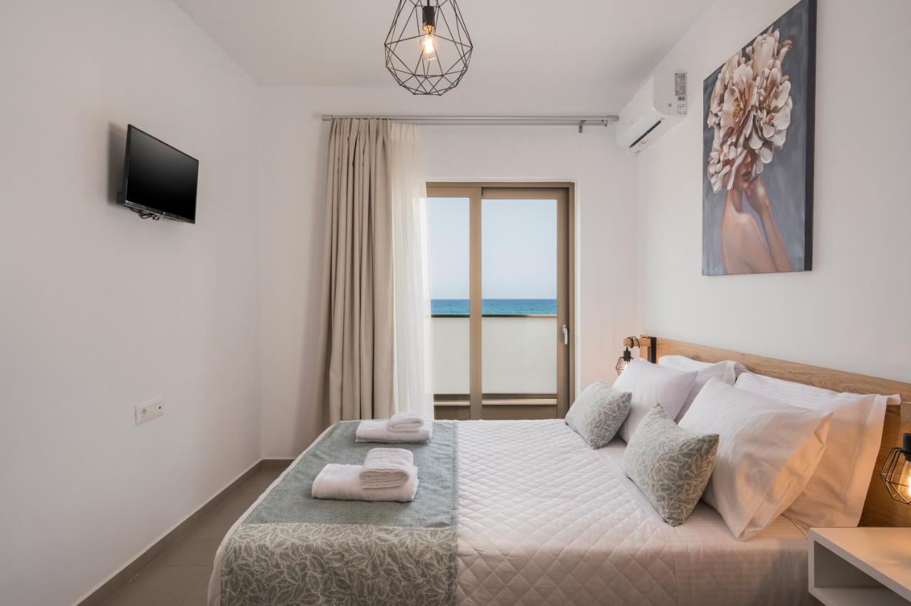 Indigo Blue Seaside Deluxe Apartments Kissamos Ngoại thất bức ảnh